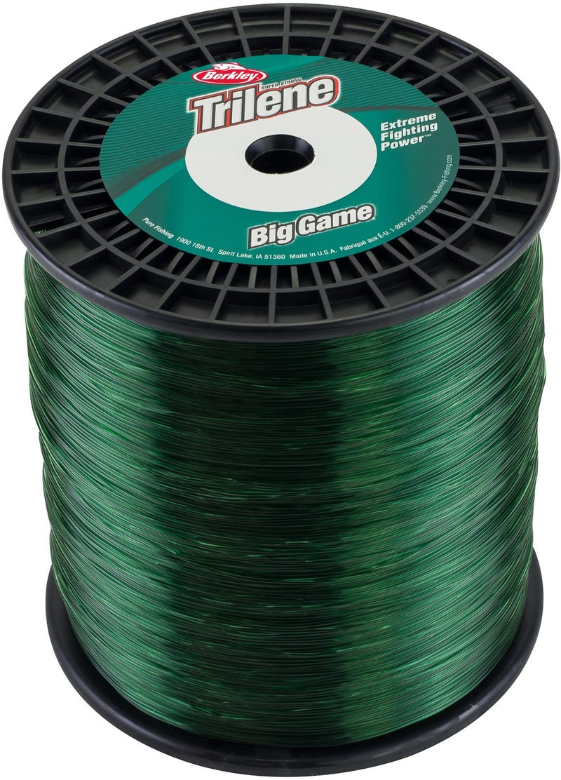 Berkley TrileneÂ® Big Gameâ„¢, Green, 15lb | 6.8kg, 10800yd | 9875m Monofilament Fishing Line, Suitable for Saltwater and Freshwater Environments